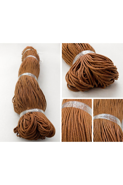 GİZA Waxed Hand Knitting Yarn Bag, Supla Jewelry and Accessory Yarn |   400-4...
