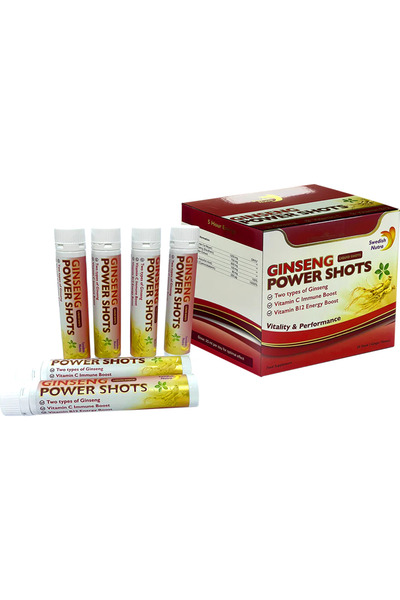 Swedish Nutra Ginseng Power 20 Shots 25 Ml