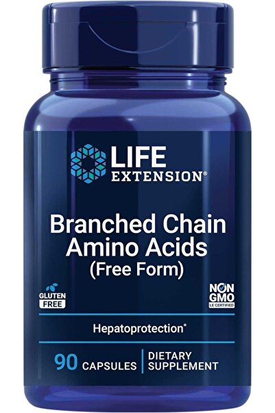 Life Extension Branched-Chain Amino Acids 90 Capsules