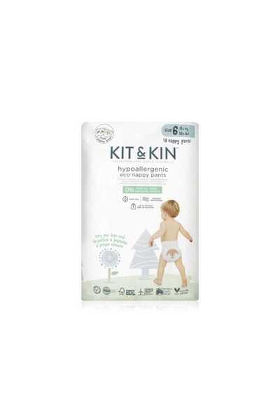Kit&Kin Kit & Kin Eco Pull Up Diaper Siz Xl6 - 18 Pack