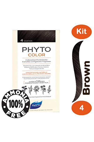 Phyto Color Hair Color Brown 4
