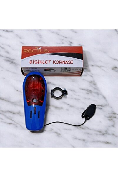 Rectus 8 SESLİ BİSİKLET KORNASI (MAVİ)