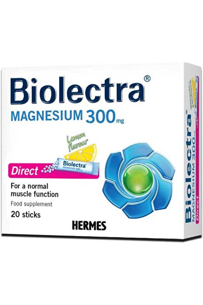 Biolectra Magnesium 300mg Direct Sticks 20s