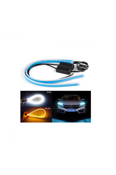 PARADOX SINCE 1992 Φώτα ημέρας LED DRL με διαδοχικό φλας 2 λωρίδες x 60 εκ.