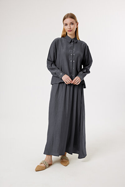 Suede Style 6304 - Κομψό, άνετο, μαλακό ύφασμα modal, χαλαρό γυναικείο σετ πο...