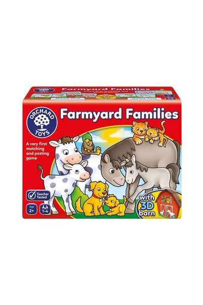 Orchard Toys Образователна игра Фермерски семейства Семейства от фермата