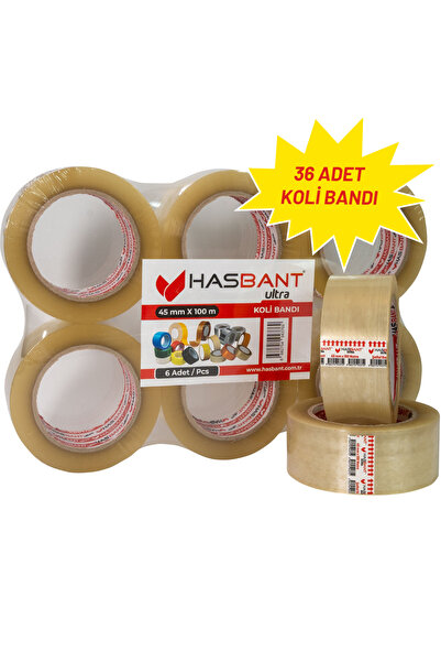 HAS BANT ULTRA 45MMx100M KOLİ BANDI - 36 ADET