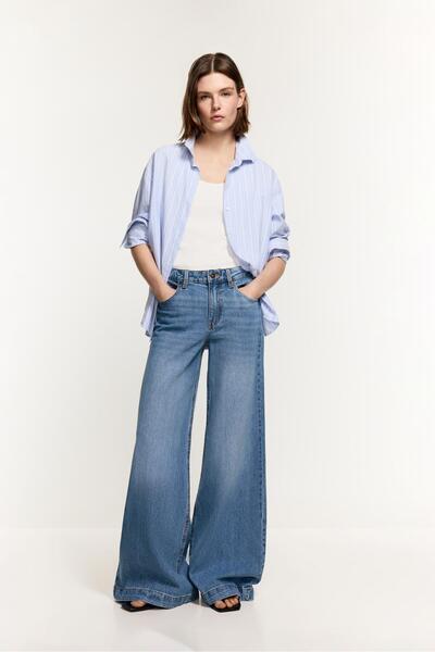 LEFTIES Wide çan paça jean