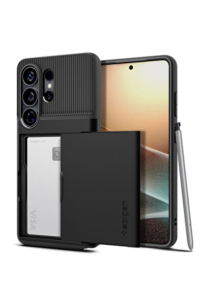 Spigen Husa pentru Samsung Galaxy S26 Ultra, Spigen, TPU, Negru