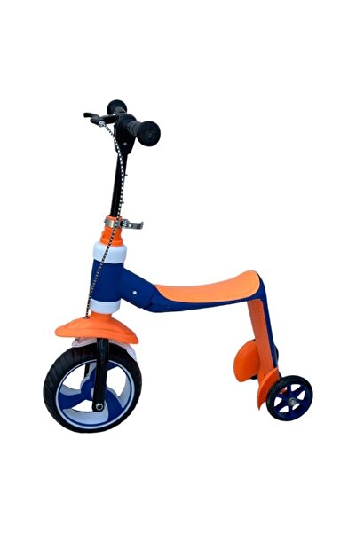 E-ANAMAG Trotineta ride-on convertibila 2in1: tricicleta si trotineta, cu fra...
