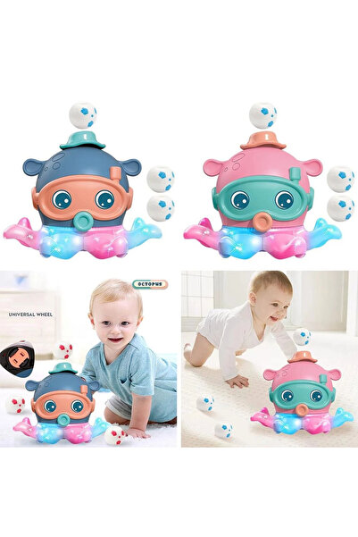 E-ANAMAG Προσφορά 2 Τεμάχια x Διαδραστικό, Μουσικό και Φωτεινό Χταπόδι που Φυ...