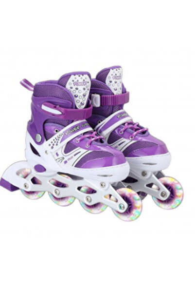 E-ANAMAG Παιδικά πατίνια R06, τροχοί σιλικόνης με φώτα, ρυθμιζόμενα μεγέθη, Μ...