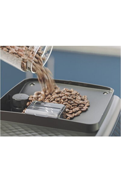 Philips Espressor automat Philips seria 3300 EP3349/70, solutie de lapte LatteGO, 6 tipuri de bauturi, ecran tactil intuitiv, Tehnologie noua SilentBrew pentru preparare silentioasa, Aplicatie HomeID