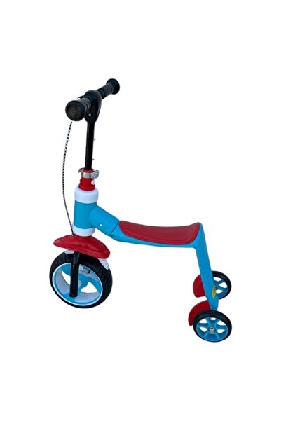 E-ANAMAG Trotineta ride-on convertibila 2in1: tricicleta si trotineta, cu fra...