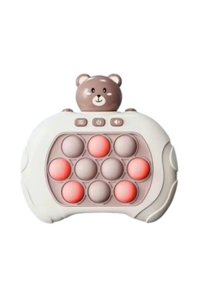E-ANAMAG Παιχνίδι Pop It, Ηλεκτρονικό Αντιστρές Αρκουδάκι, Αισθητηριακό, Βοηθ...