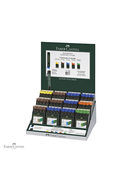 Faber Castell Expunere a 144 de cutii de mine de creion mecanic Faber-Castell...