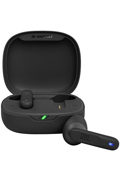 JBL Casti audio in-ear Wave Flex, True Wireless, Bluetooth, Deep Bass, Negru
