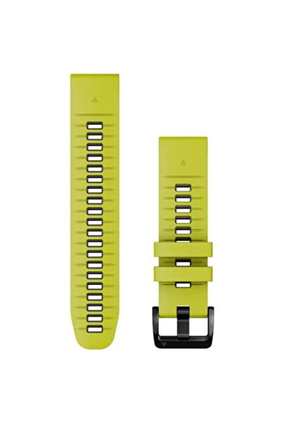 Garmin Curea ceas smartwatch Garmin, 22mm, QuickFit, Silicon, Electric Lime/G...