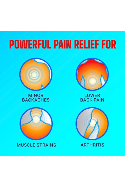 ıcyhot Icy Hot, Topical Analgesic Back Patch, 5 Count