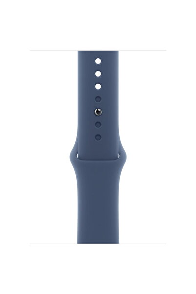 Apple Curea sport pentru ceas de 46mm: Curea sport din denim - S/M