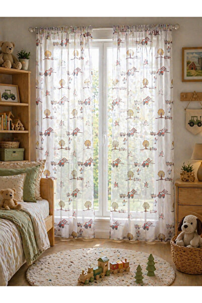 Hitexbau Κουρτίνα παιδικού δωματίου με τρακτέρ