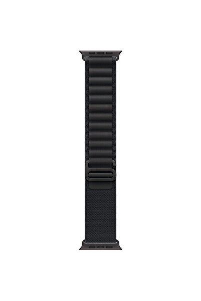 Apple Watch 49mm Loop: Black Alpine Loop - Large - Black Titanium Finish