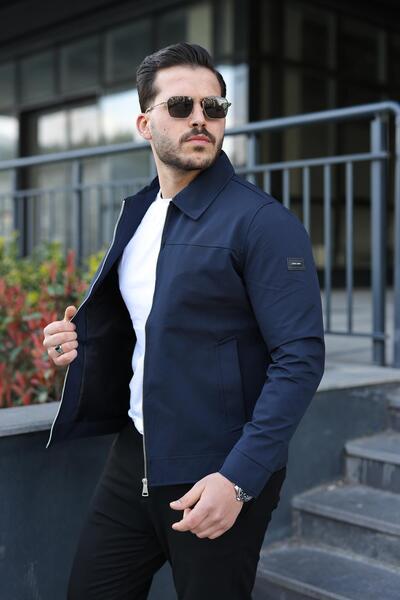 ByTrend Εποχιακό παλτό με φερμουάρ και γιακά PLDP 3033_60390-1