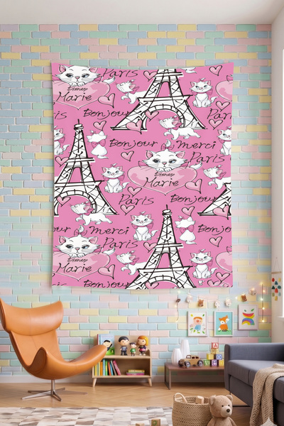 THEMODERNHANE Ύφασμα με μοντέρνο σχέδιο για τοίχο Αισθητική διακόσμηση κρεβατ...