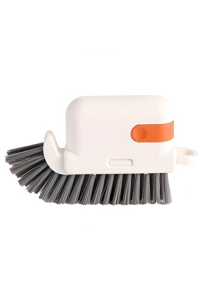 OEM Perie de curățare multifuncțională 3-în-1, 9x15x2.5 cm Portocaliu