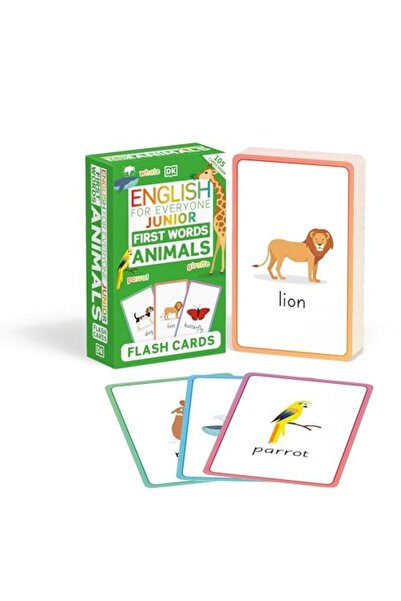 Dorling Kindersley Ltd English For Everyone Junior First Words Animals Flash ...