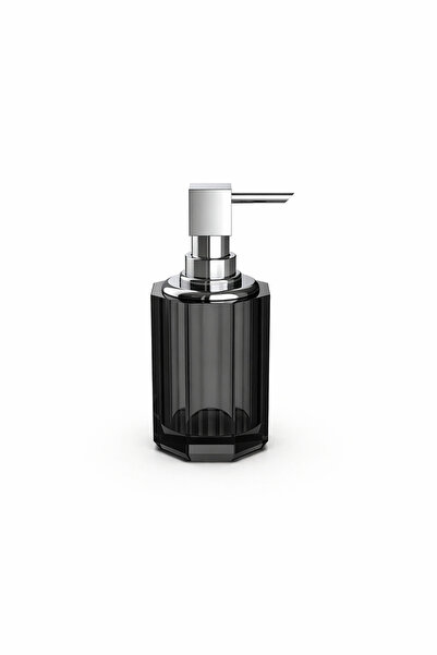 Decor Walther New Kristall Liquid Soap Dispenser, Countertop - Chrome/Anthracite