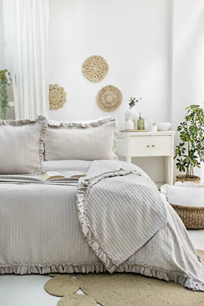 Şaheser Home Collection Set cuvertură de pat Marta Jacquard, țesătură jacquar...