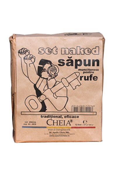 Cheia Set de săpunuri simple pentru rufe - Cheia, 12 bucăți x 300 gr