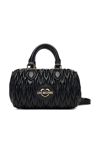 Moschino LM BORSA Καπιτονέ Τσάντα PU Μαύρη (JC4012PP1NLH0000) Γυναικεία