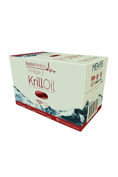 Mensis Pharma Nutramedica Omega 3 Krill Oil 750 mg 60 Kapsül