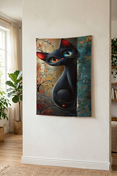 THEMODERNHANE Ύφασμα με μοντέρνο σχέδιο για τοίχο Αισθητική διακόσμηση κρεβατ...