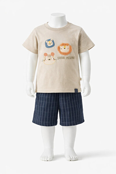 gülerçocuk Boy's Summer Shorts Set