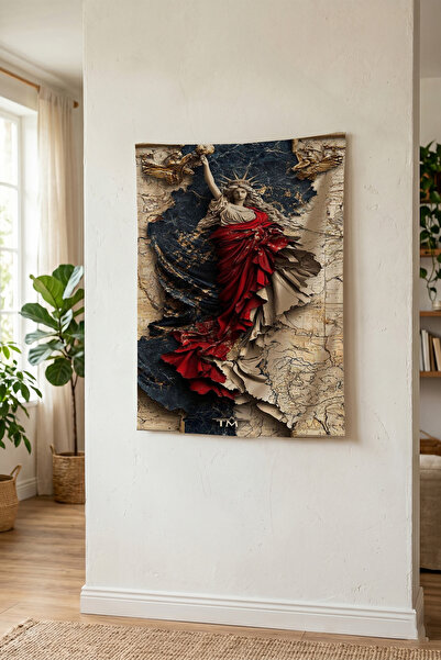 THEMODERNHANE Ύφασμα με μοντέρνο σχέδιο για τοίχο Αισθητική διακόσμηση κρεβατ...