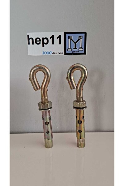 FRT KAPALI KANCALI ÇELİK DÜBEL 10*120 MM 2 Lİ