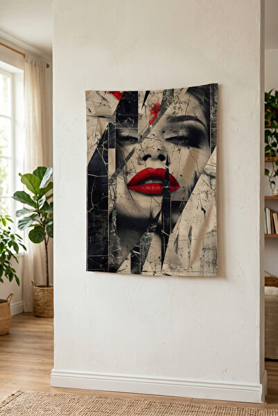 THEMODERNHANE Ύφασμα με μοντέρνο σχέδιο για τοίχο Αισθητική διακόσμηση κρεβατ...