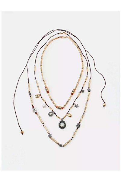 Venus Design Boncuklu Çoklu Kolye