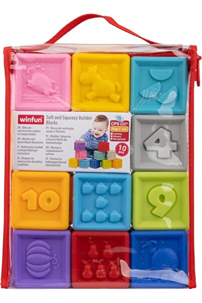 WINFUN Soft and Squeezy Builder Blocks