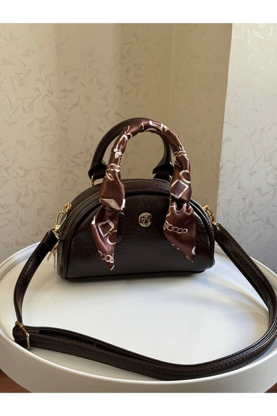 Bagnest Γυναικεία τσάντα χειρός και ώμου από συνθετικό δέρμα με λεπτομέρεια φ...