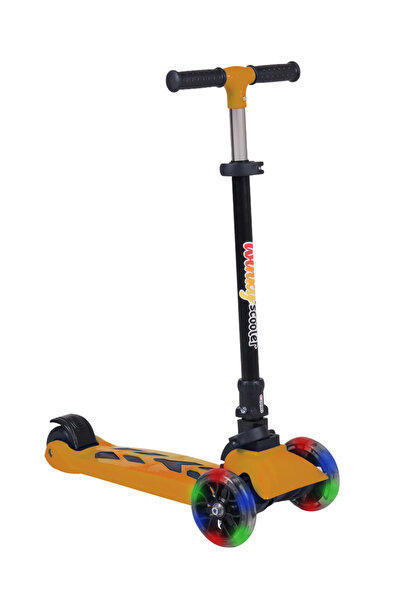 Çekirdek Zeka WİNKY SCOOTER TURUNCU IŞIKLI TEKER KATLANABİLİR 5+YAŞ