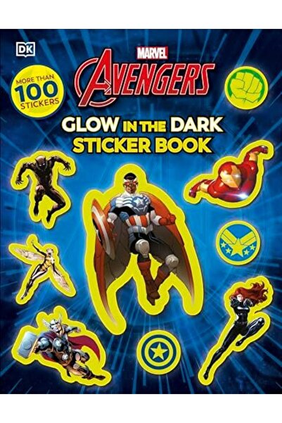 Dorling Kindersley Ltd كتاب ملصقات مارفل أفنجرز المضيء في الظلام