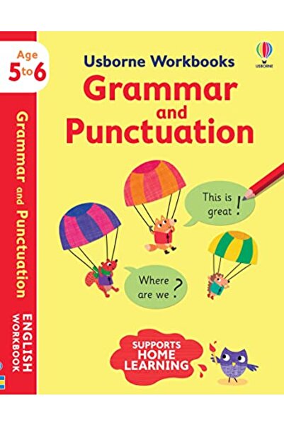 Usborne كتب العمل: قواعد اللغة والترقيم 5-6