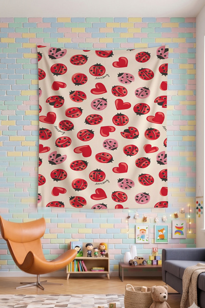 THEMODERNHANE Tapiserie din țesătură cu model modern Decor estetic pentru dor...