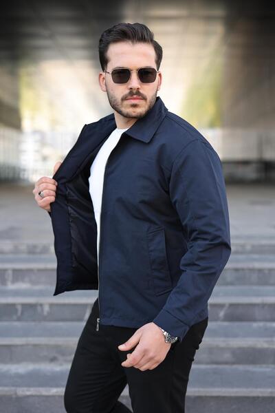 ByTrend Αδιάβροχο εποχιακό παλτό με γιακά PLDP 3002_60393-1