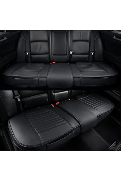 NEXTWAVE Husă scaun auto spate NextWave®️ 127-140 cm, piele PU, antialunecare, buzunare, negru