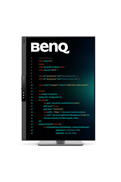 BENQ RD280UG 28,2'' IPS 4k+ 3:2 120Hz 2000:1 Kontrans HDMI Dp USB Hdr 400 Pivot Amd Freesync Premium Nano Mat Panel Programlama Monitörü